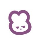 ジト目なうさださん（個別スタンプ：2）