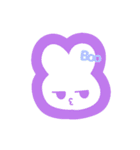 ジト目なうさださん（個別スタンプ：3）