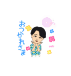 cute な oshimen ♪（個別スタンプ：4）