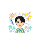 cute な oshimen ♪（個別スタンプ：12）