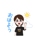 ニコと私（個別スタンプ：4）