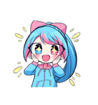 あみりちゃんパーカーバージョン（個別スタンプ：18）