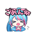 あみりちゃんパーカーバージョン（個別スタンプ：21）