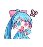 あみりちゃんパーカーバージョン（個別スタンプ：27）