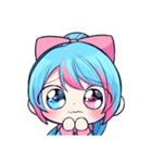 あみりちゃんパーカーバージョン（個別スタンプ：34）