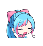 あみりちゃんパーカーバージョン（個別スタンプ：35）