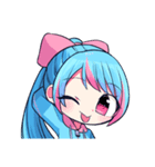 あみりちゃんパーカーバージョン（個別スタンプ：37）