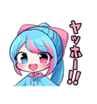 あみりちゃんパーカーバージョン（個別スタンプ：38）