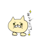 素朴なゆる猫〜にょいにょい〜（個別スタンプ：5）