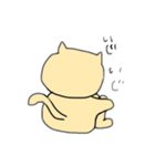 素朴なゆる猫〜にょいにょい〜（個別スタンプ：32）