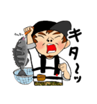 黒鯛落とし込み釣りヘチ釣り前打ち（個別スタンプ：35）