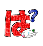 チキン航空会社 14 でか文字（個別スタンプ：19）