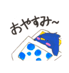 毎日つかえる 使いやすい色とり鳥インコ（個別スタンプ：34）