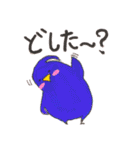 毎日つかえる 使いやすい色とり鳥インコ（個別スタンプ：37）