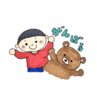 ととさんのまいにち ちょみと一緒（個別スタンプ：2）