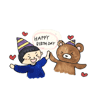ととさんのまいにち ちょみと一緒（個別スタンプ：11）