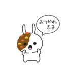 カレー大好きカレーうさぎ（個別スタンプ：3）