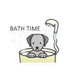 黒ラブ life  ー真っ黒犬の休日 ー（個別スタンプ：6）