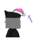 黒子さんの思うこと（個別スタンプ：4）