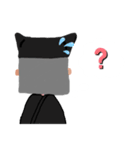 黒子さんの思うこと（個別スタンプ：6）