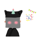 黒子さんの思うこと（個別スタンプ：9）