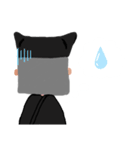 黒子さんの思うこと（個別スタンプ：14）