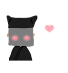 黒子さんの思うこと（個別スタンプ：15）