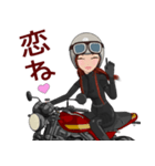 ネイキッドバイク女子3（個別スタンプ：11）