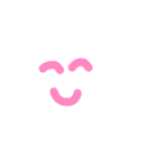 ピンクの絵文字ちゃん（個別スタンプ：4）