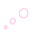 ピンクの絵文字ちゃん（個別スタンプ：8）