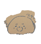 ふわふわアザラシちょっとシロクマ（個別スタンプ：2）