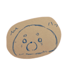 ふわふわアザラシちょっとシロクマ（個別スタンプ：3）
