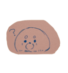 ふわふわアザラシちょっとシロクマ（個別スタンプ：5）