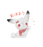 しろくろなどうぶつ（個別スタンプ：3）