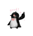 しろくろなどうぶつ（個別スタンプ：5）