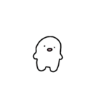 しろいへにょへにょ（個別スタンプ：1）
