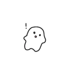 しろいへにょへにょ（個別スタンプ：5）