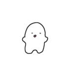 しろいへにょへにょ（個別スタンプ：12）