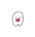 しろいへにょへにょ（個別スタンプ：20）