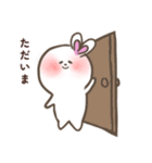 ラブうさぎ（個別スタンプ：12）