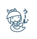 キラっと輝く？Kirabbit 月の兎ヒスイ（個別スタンプ：4）