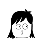 絵心ない顔スタンプ。（個別スタンプ：4）