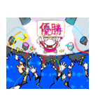 メイドの芽衣さん2＆りぼんちゃん（個別スタンプ：3）