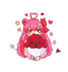 メイドの芽衣さん2＆りぼんちゃん（個別スタンプ：11）
