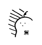 ホワイトボードのちゅるん。（個別スタンプ：3）