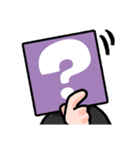 紫賽子頭（個別スタンプ：6）
