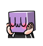 紫賽子頭（個別スタンプ：16）