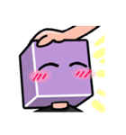 紫賽子頭（個別スタンプ：18）