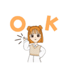 ガールズ・スタンプ（個別スタンプ：1）