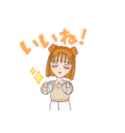 ガールズ・スタンプ（個別スタンプ：8）